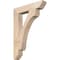 Ekena Millwork Legacy Slat Smooth Bracket, Douglas Fir, 3 1/2"W x 20"D x 28"H BKT04X20X28LEC06SDF - alternate 1